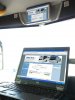 Instalace připojení notebooku na LCD monitory