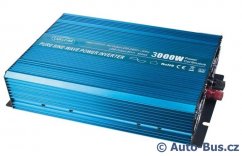 Měnič napětí 24/230V - sinus 3000W (max.6000W)